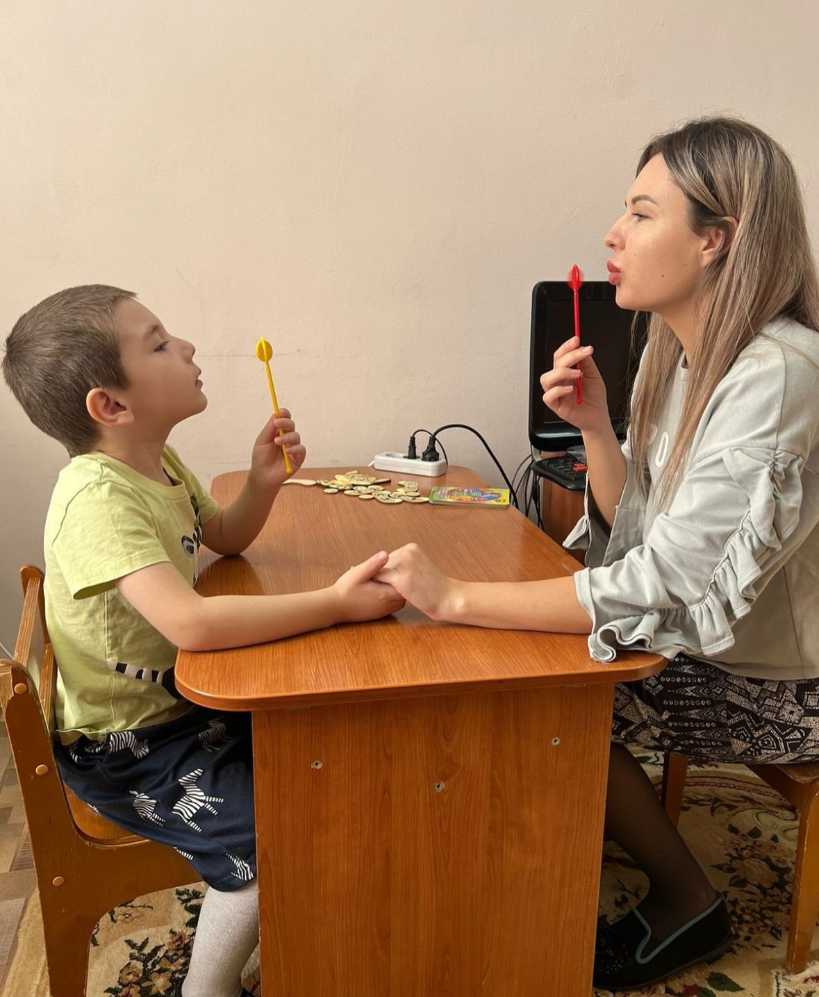 Занятие с психологом
